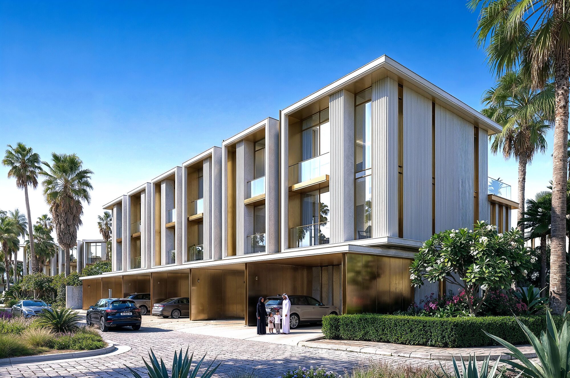Tilal Binghatti 5-bedroom Grand Villa exterior — standalone villa with private pool